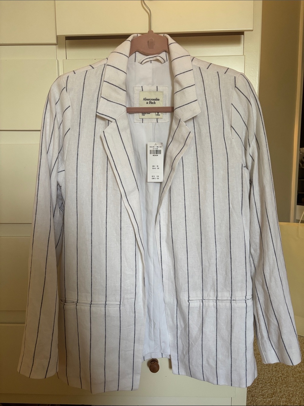 Abercrombie & Fitch spring / summer linen like blazer